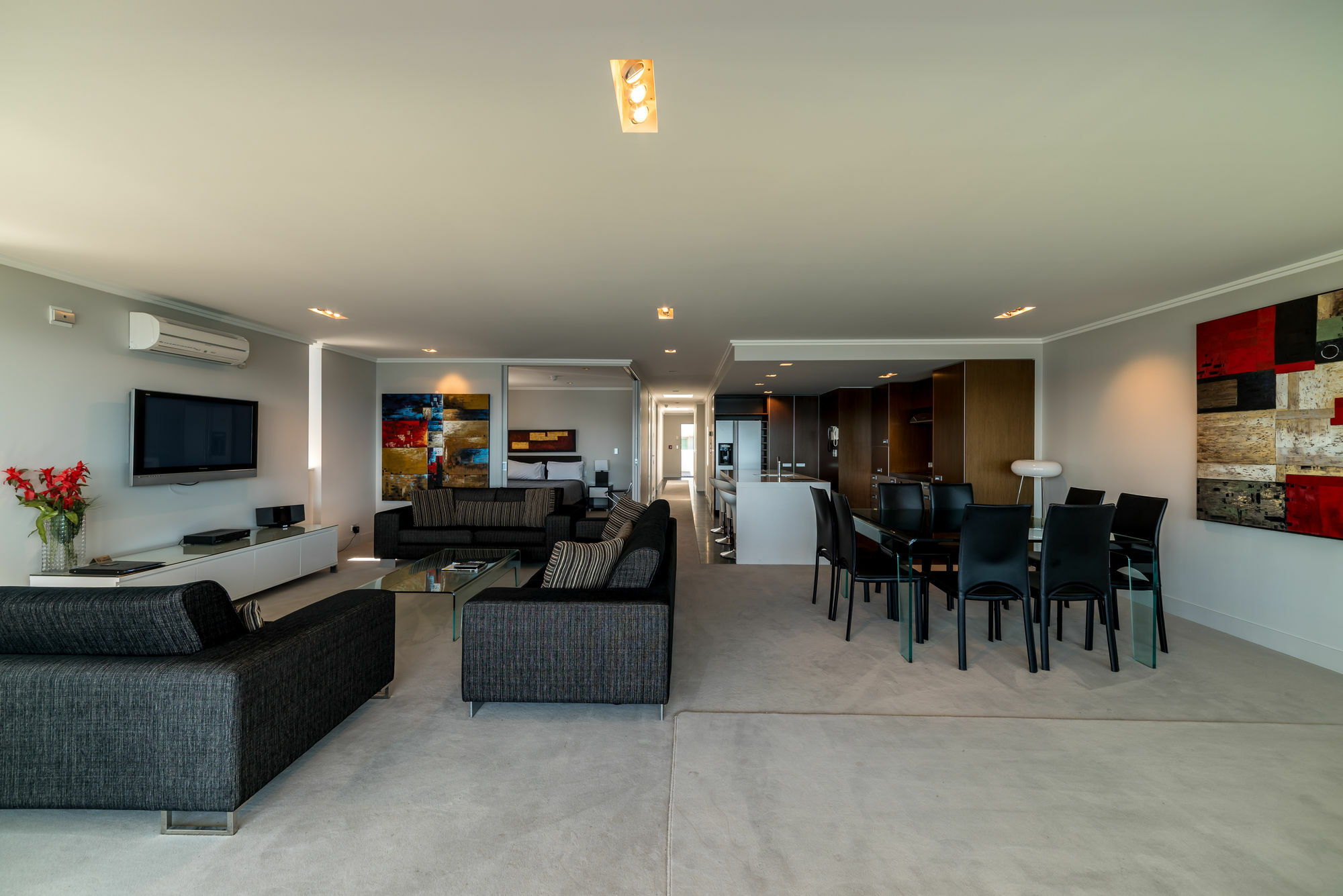 Sacred Waters Taupo Aparthotel Exterior photo A living room in a condominium